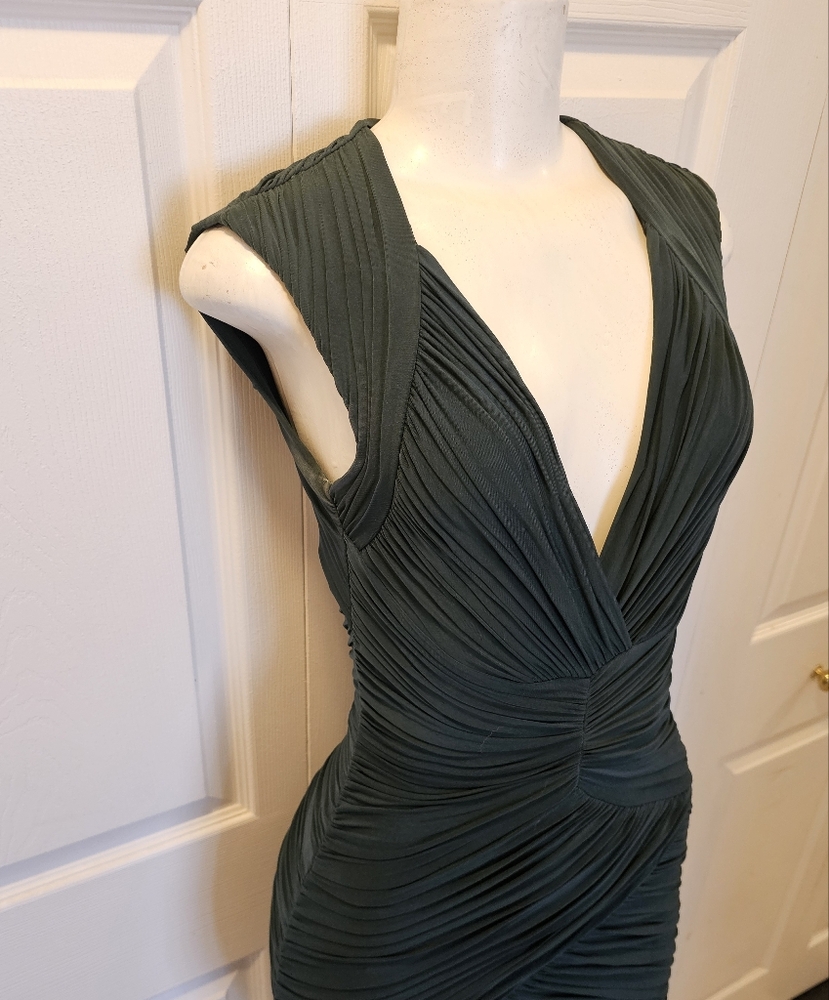 BCBGMaxAzria Dark Green Dress